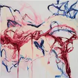 A'Driane Nieves, No. 3, 2021, acrylic, house paint and soft pastel on canvas