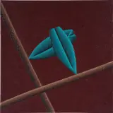 Nadia Ayari, Fold 6, 2019, oil on linen
