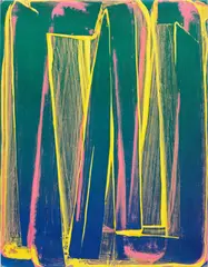Robert Janitz, Attitude is Everything, 2019, oil, wax and flour on linen