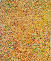 Shirley Goldfarb, Yellow Painting, 1963, highlighter pen on paper