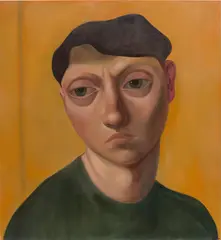 Jess Valice, The Problem Solving Man, 2022, oil on canvas