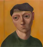 Jess Valice, The Problem Solving Man, 2022, oil on canvas