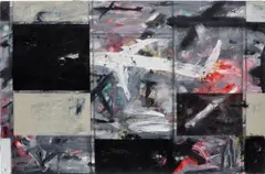 Philip Tsiaras, Window, 1991, mixed media on canvas