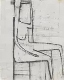 William Scott, Seated Girl