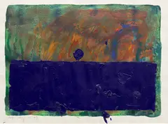 John Hoyland, Composition IX, 1969, acrylic on paper