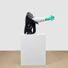 Will Boone, Frankenstein, 2017, enamel on bronze