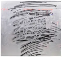 Jacqueline Humphries, Untitled, 2010, oil and enamel on canvas