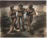 Lynette Yiadom Boakye, Pearl For A Mackerel, 2010, oil on canvas