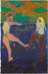 Florian Krewer, Untitled, 2021, oil on paper