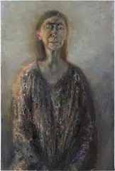 Celia Paul, Self-Portrait, December-January, 2015-2016, oil on canvas