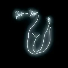 Tracey Emin, But Yea, 2005, snow white neon