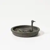 Bahman Mohasses, Bronze with Bird, 1978, bronze