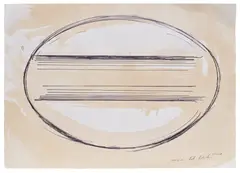 Ed Clark, Untitled (May 13, 02), 2002, acrylic, pigment and graphite on paper