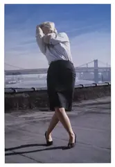 Untitled (Cindy) from Men in the Cities by Robert Longo, 1981-1998, chromogenic print, mounted, sold Jun 2025