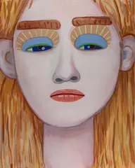 Brian Calvin, Peripheral Vision, 2018, acrylic on canvas