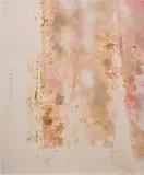 Nate Lowman, Title to be determined, 2010, sugar on canvas