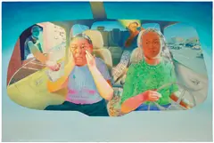 Sasha Gordon, Drive Through, 2019, oil on canvas