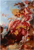 Flora Yukhnovich, My Body knows Un-Heard of Songs, 2017, oil on linen