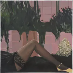 Noah Davis, Mitrice Richardson, 2012, oil and acrylic on canvas
