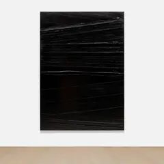 Pierre Soulages, Peinture 202 x 143 cm, 14 août 2015, acrylic on canvas