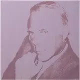 Andy Warhol, Giorgio Armani, 1981, synthetic polymer paint, silkscreen ink and diamond dust on canvas