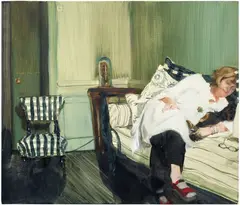 Caroline Walker, Untitled, 2009, oil on board