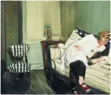 Caroline Walker, Untitled, 2009, oil on board