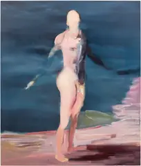 George Rouy, The Shape of Absence, 2022, oil and acrylic on canvas
