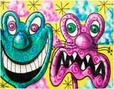 Kenny Scharf, BIG GREEN MEAN SHEEN