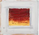 Howard Hodgkin, Walking on Water, 1999-2001, oil on wood, in artist's frame