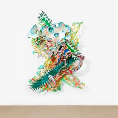 Frank Stella, 'Oh!' Cried Toni [Q#3], 1998, mixed media on cast aluminium