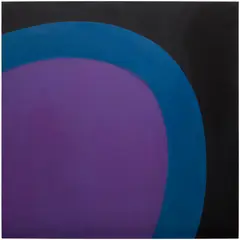 William Turnbull, 14-1960 (Mauve Swell), 1960, oil on canvas