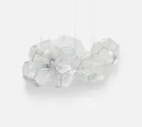 Tomás Saraceno, Superstring, 2010, acrylic, elastic rope and metal hardware