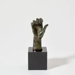 Main droite n° 15 by Auguste Rodin, 1880- 1900, bronze, sold Oct 2025