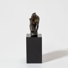 Main n° 14, petit modèle by Auguste Rodin, 1880-1885, bronze with green patina, sold Oct 2025