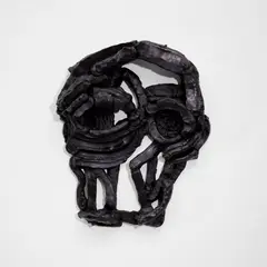 Face in Movement 1 by Thomas Houseago, 2011, bronze, sold Oct 2025