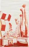 Neo Rauch, Die Leiter, 2000, oil on paper