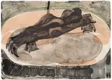 Guglielmo Castelli, Untitled, 2022, oil on paper
