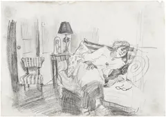 Caroline Walker, Untitled, 2009, graphite on paper