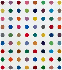Damien Hirst, Adenosine Monophosphate, 2012, household gloss on canvas