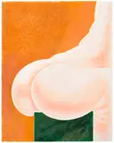 Louise Bonnet, Seated Green Marble, 2021, colour pencil on paper