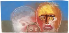 Miriam Cahn, o.t. 9.5.17, 2017, pastel on paper