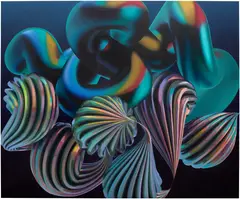 Vickie Vainionpää, Dark Mode 04, 2023, oil on canvas