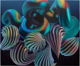Vickie Vainionpää, Dark Mode 04, 2023, oil on canvas