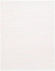 Horizontal Red Lines by Sol LeWitt, 1972, colour pencil on paper, sold Dec 2025