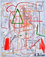 André Butzer, Untitled, 2008, oil on canvas