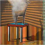 Matthias Weischer, Dampfende Giraffe