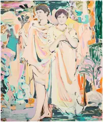 Tomo Campbell, Right Beside You, 2025, oil on canvas