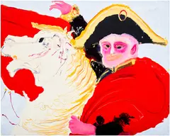 Genieve Figgis, Napoleon, 2022, acrylic and oil on canvas