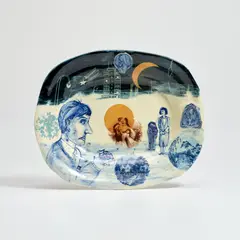 Grayson Perry, Normal Life, 1987, ceramic plate